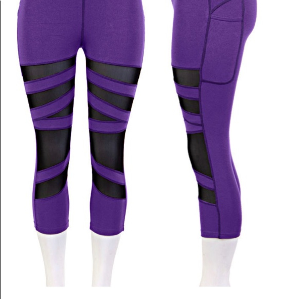 Popfit 2x crops with pockets